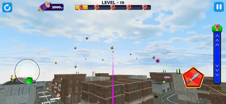 Скачать Indian Kite Flying 3D Взломанная [MOD Всё открыто] APK на Андроид