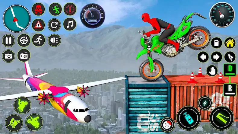 Скачать GT Bike Racing Game Moto Stunt Взломанная [MOD Бесконечные монеты] APK на Андроид