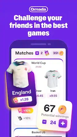 Скачать Omada - Make Sport Social Взломанная [MOD Много монет] APK на Андроид