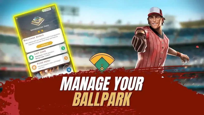 Скачать Astonishing Baseball Manager Взломанная [MOD Unlocked] APK на Андроид