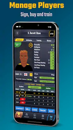 Скачать Ultimate Club Football Manager Взломанная [MOD Бесконечные деньги] APK на Андроид