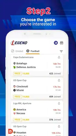 Скачать Legend Fantasy- Fantasy sports Взломанная [MOD Всё открыто] APK на Андроид